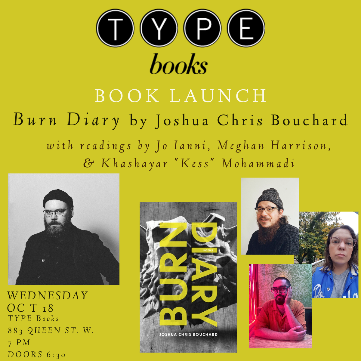 Joshua Chris Bouchard at Type Books