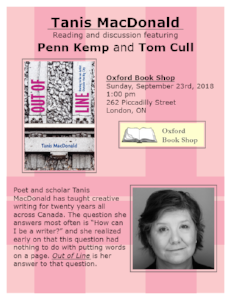 Tanis MacDonald at Oxford Book Shop