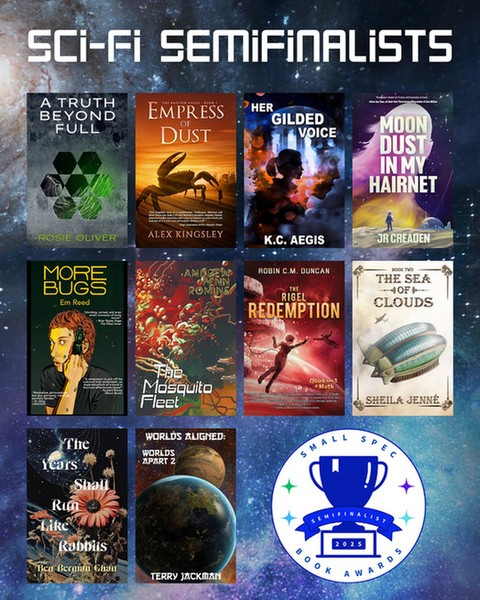 Ben Berman Ghan Semifinalist for 2025 Small Spec Book Awards