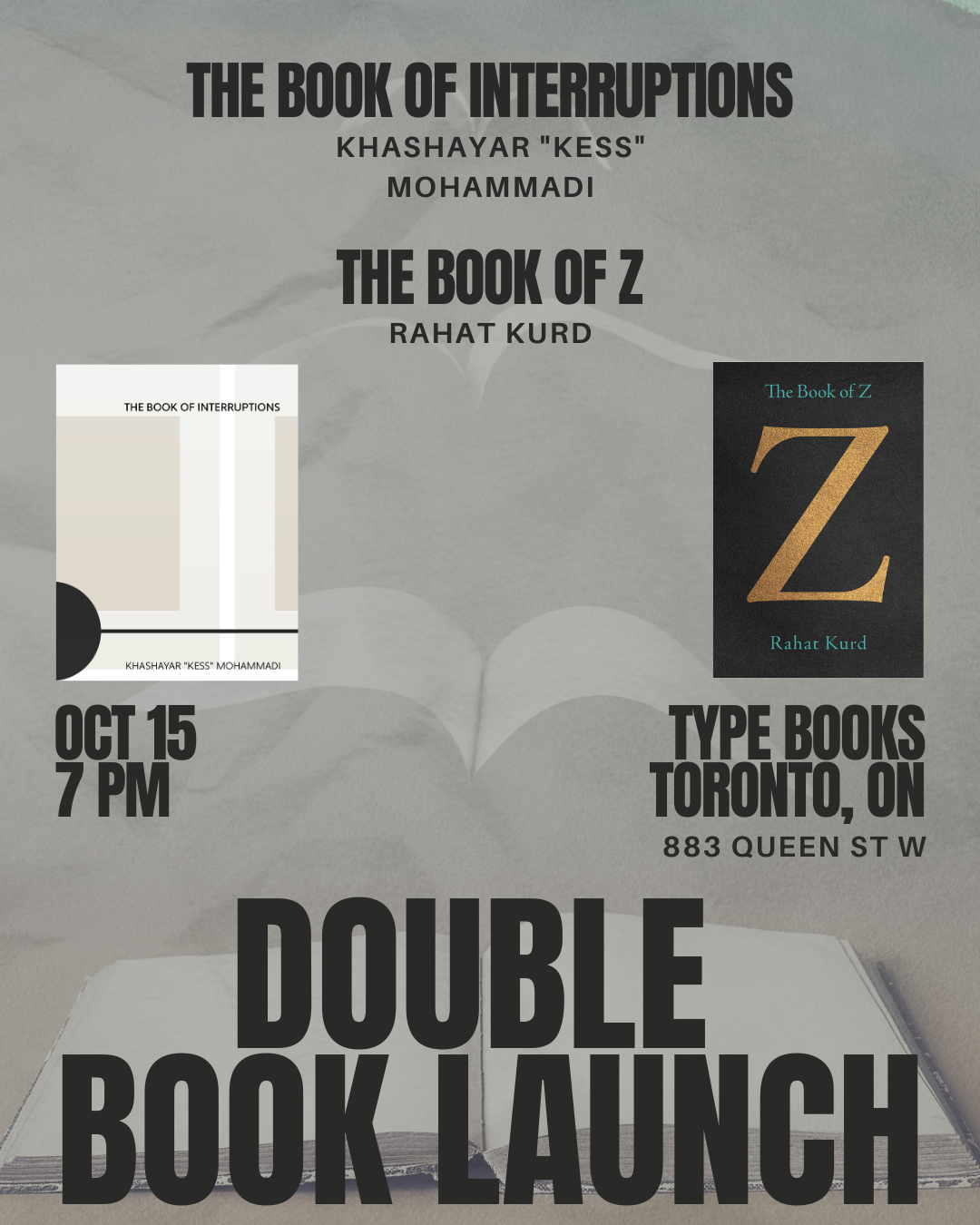 Book Launch: The Book of Interruptions