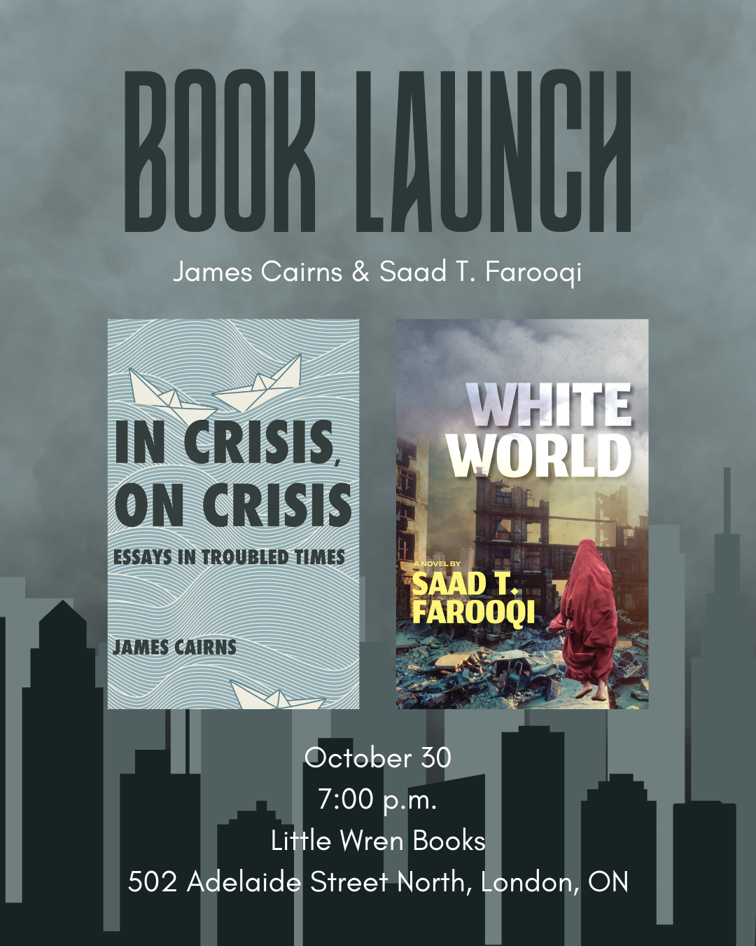 London Launch of In Crisis, On Crisis