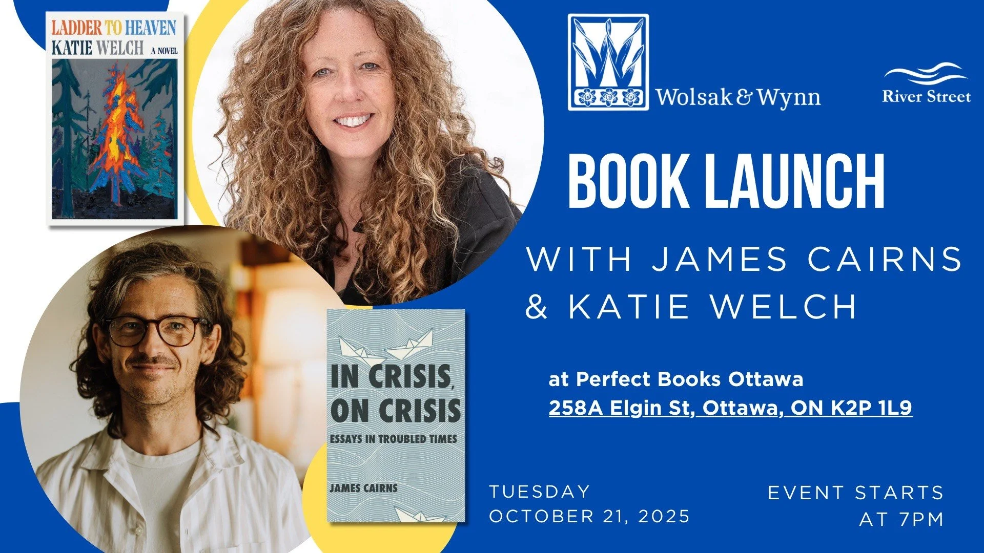 Katie Welch & James Cairns Book Launch