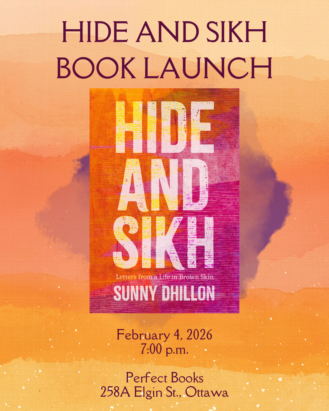 Hide and Sikh Book Launch at Perfect Books