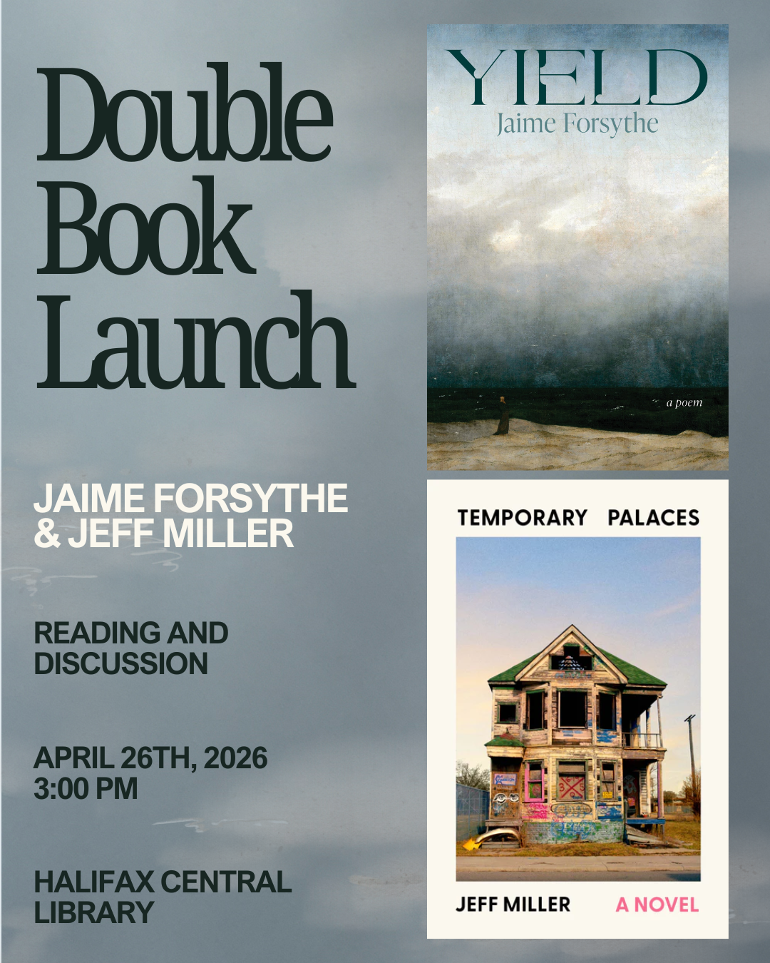 Book Launch with Local Authors Jaime Forsythe &amp; Jeff Miller
