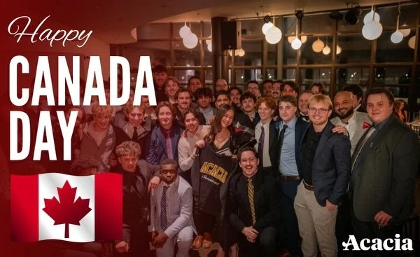 Happy Canada Day to our brothers in the North! 🍁🇨🇦 📐

Today we&rsquo;re celebrating the enduring legacy of Acacia in Canada and the brothers of our chapters at Carleton University and the University of Western Ontario. 

Wishing all of our Canadi