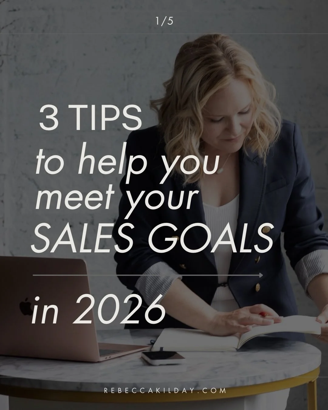 We&rsquo;re a few weeks into 2026 and we&rsquo;re setting our intentions for the new year! Here are my top three pieces of advice for getting to the next level of your sales career in 2026 ⬇️

👉 The clearest message wins. Focus on being focused 

👉