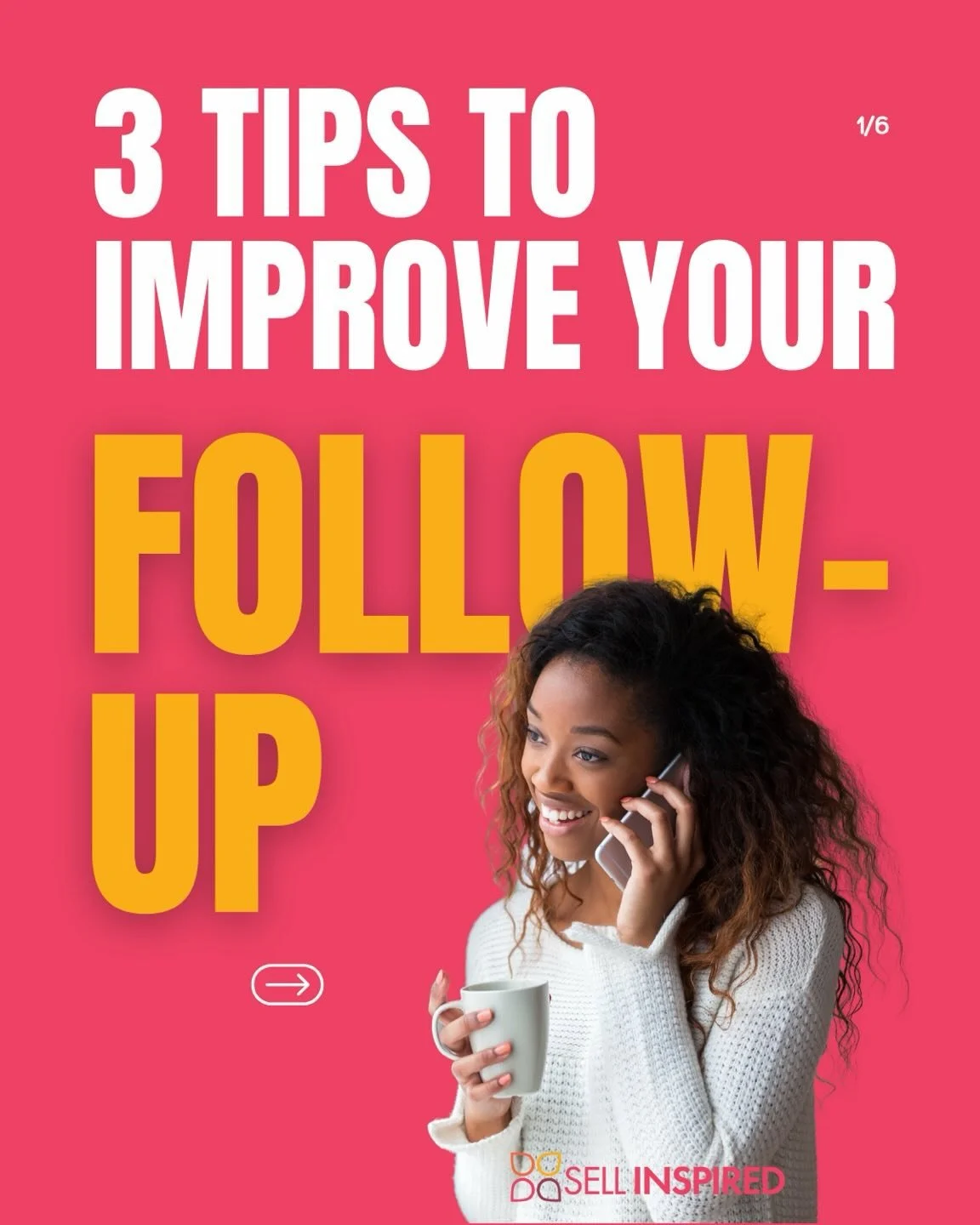 Following up is one of those not glamorous but necessary pieces of your sales job that can sometimes fall through the cracks. Swipe through to get some practical tips on how to improve your follow-up game.

What&rsquo;s another piece of advice you wo