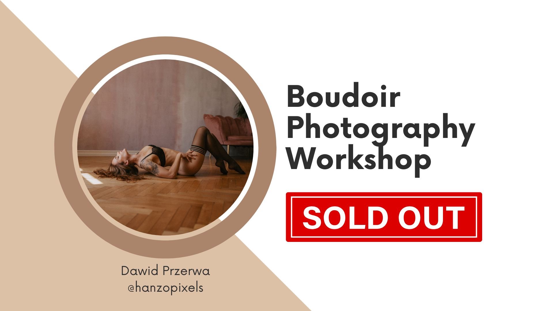 Boudoir Photography Workshop