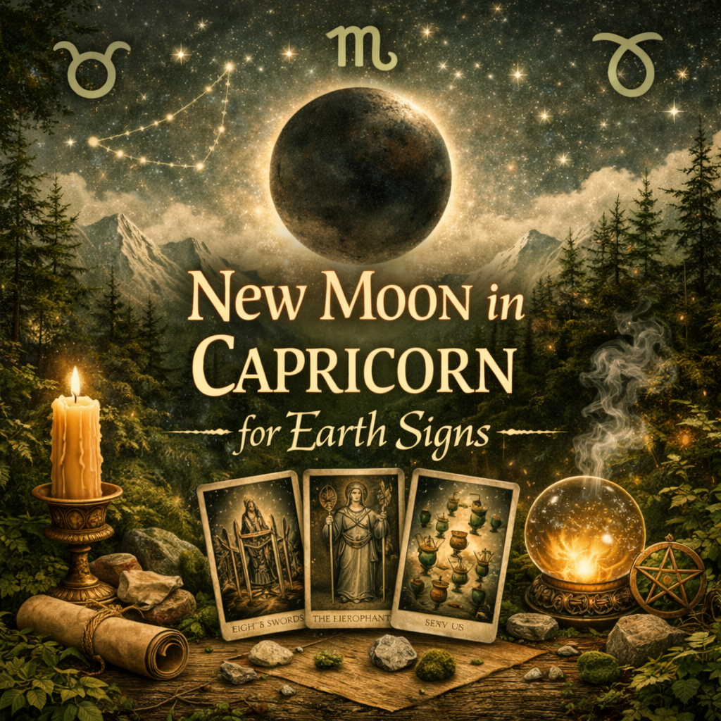 New Moon in Capricorn - Earth Signs
