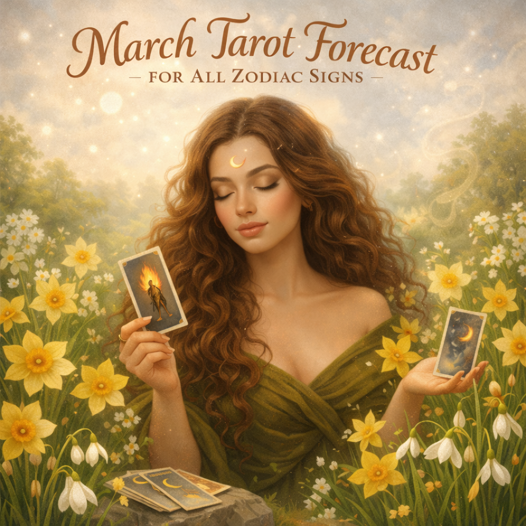 Extended March Tarot Horoscope - Earth Signs
