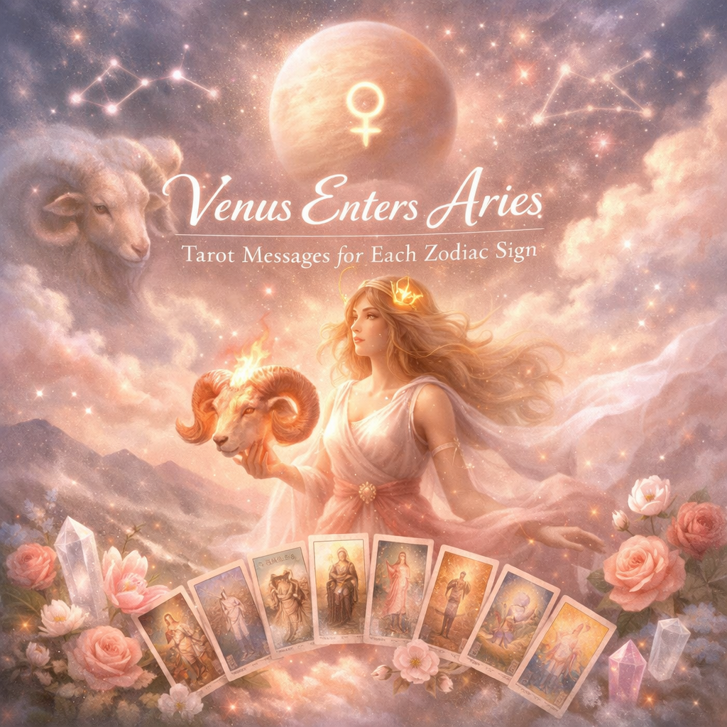 Venus Enters Aries Tarot Message