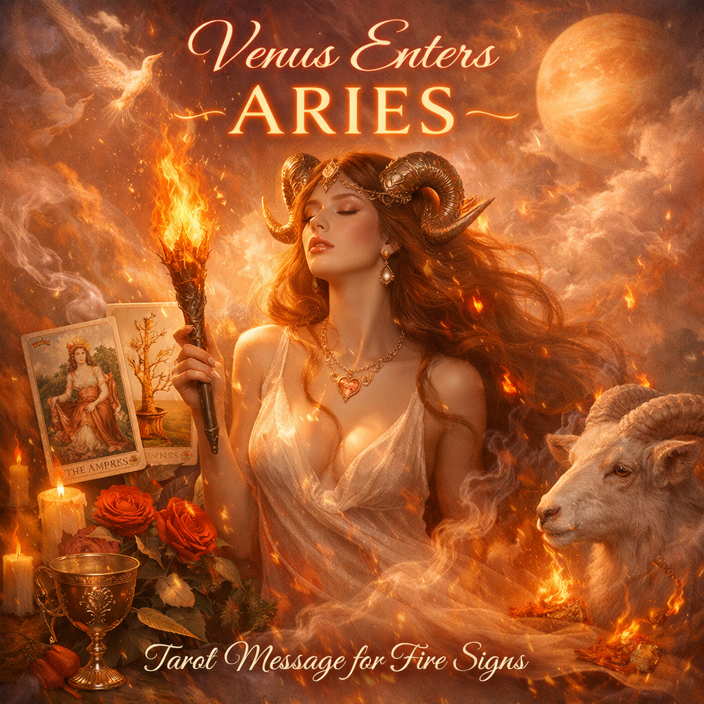 Extended Venus Enters Aries Fire Signs
