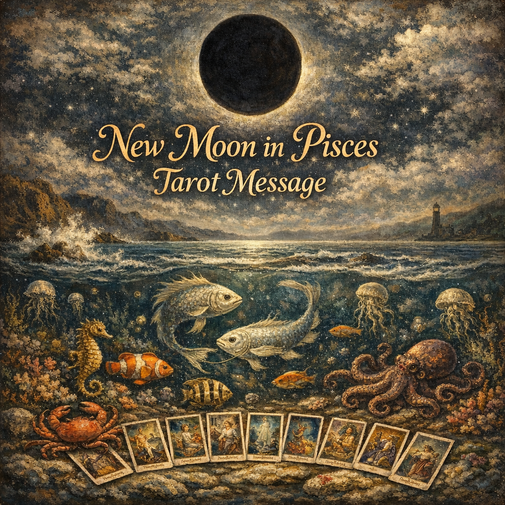 New Moon in Pisces Tarot Message