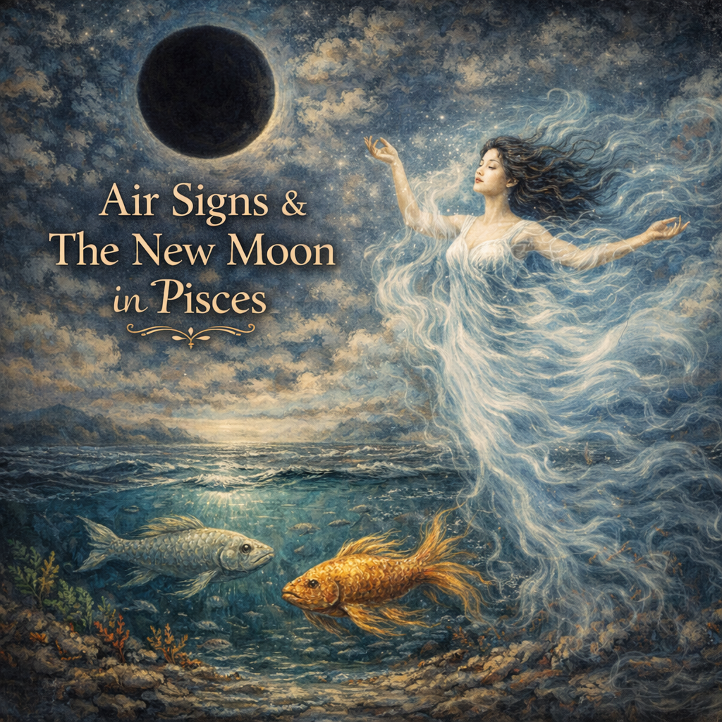 Extended New Moon in Pisces for Air Signs