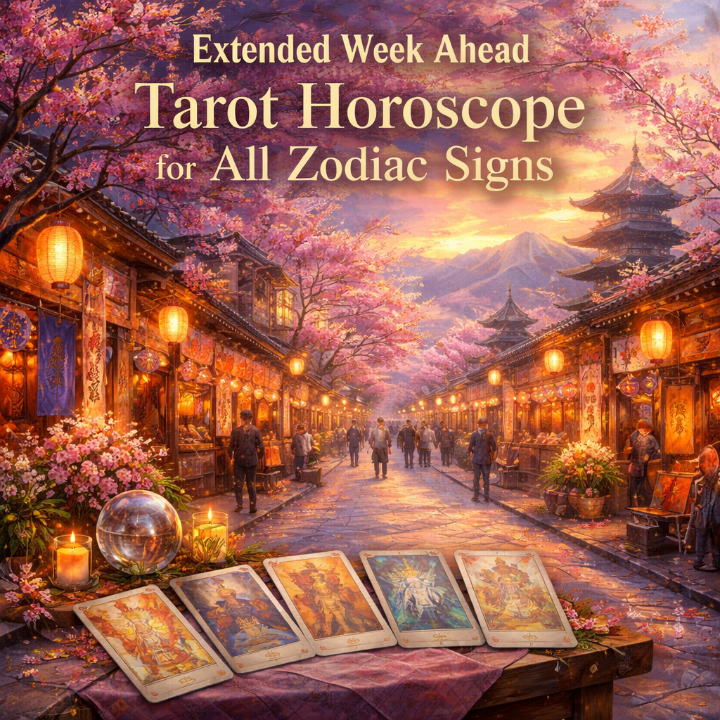 Extended Week Ahead Tarot Horoscope