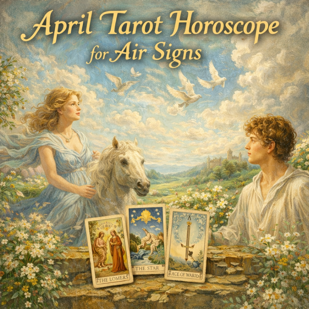 Extended April Tarot Horoscope for Air Signs