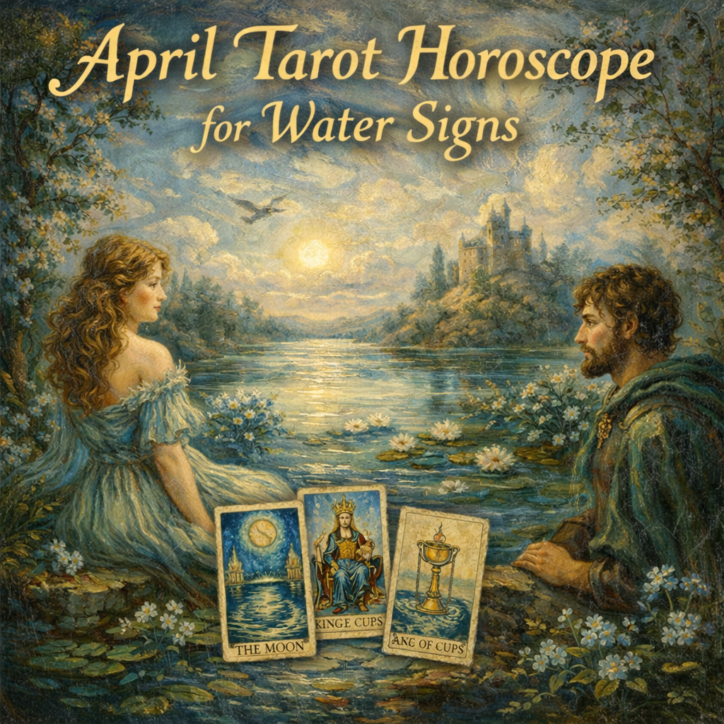 Extended April Tarot Horoscope for Water Signs