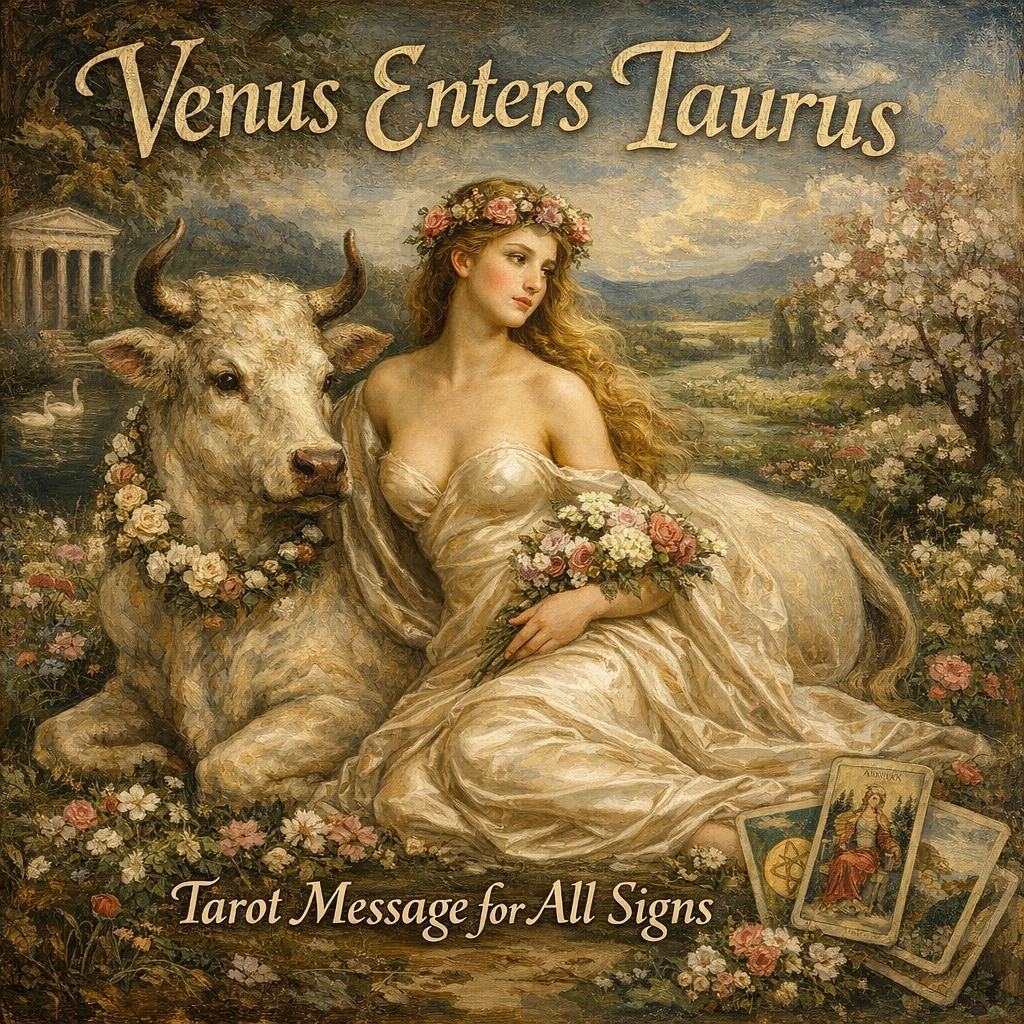Venus Enters Taurus Tarot Message 
