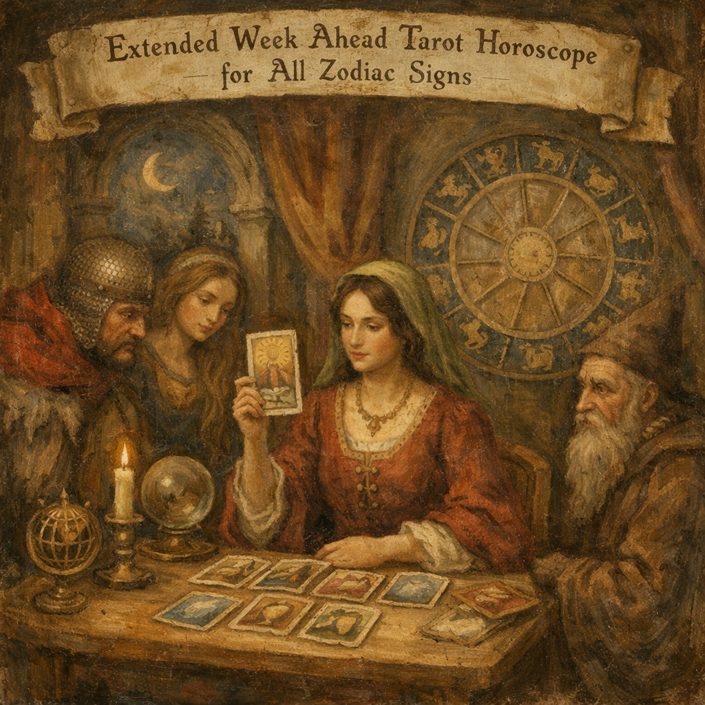 Extended Week Ahead Tarot Horoscope