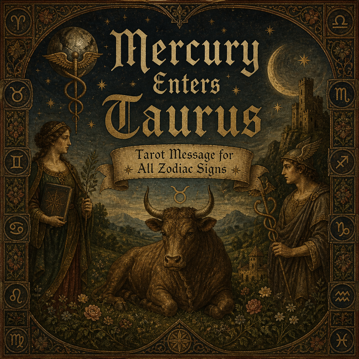 Mercury Enters Taurus Tarot Message