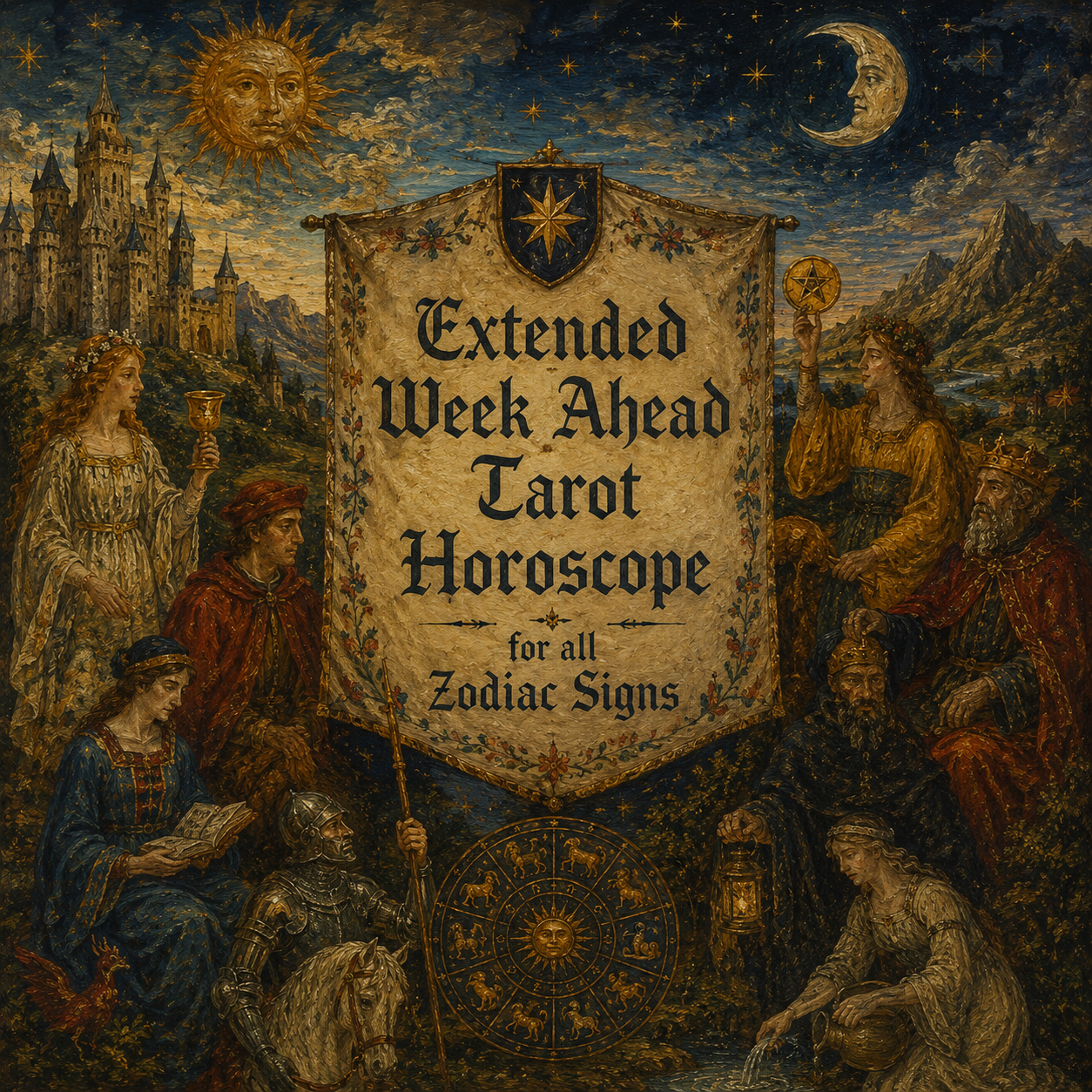 Extended Week Ahead Tarot Horoscope