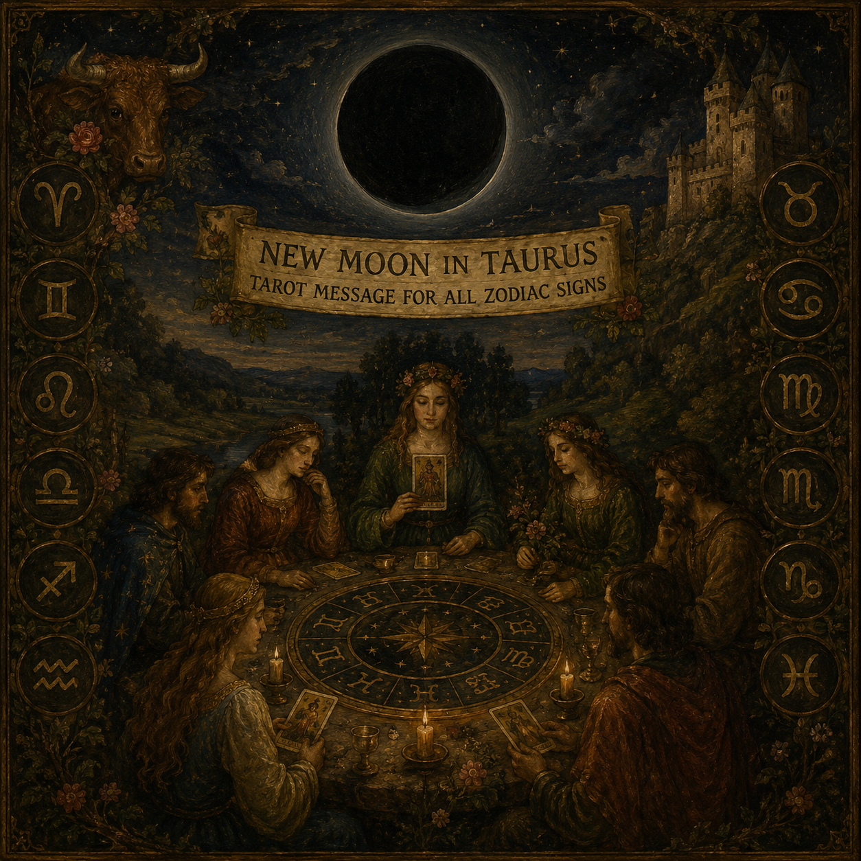 New Moon in Taurus Tarot Message