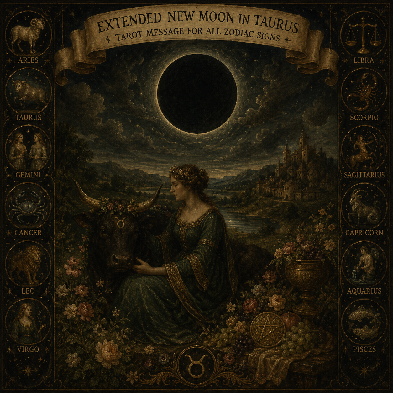 Extended New Moon in Taurus Tarot Message