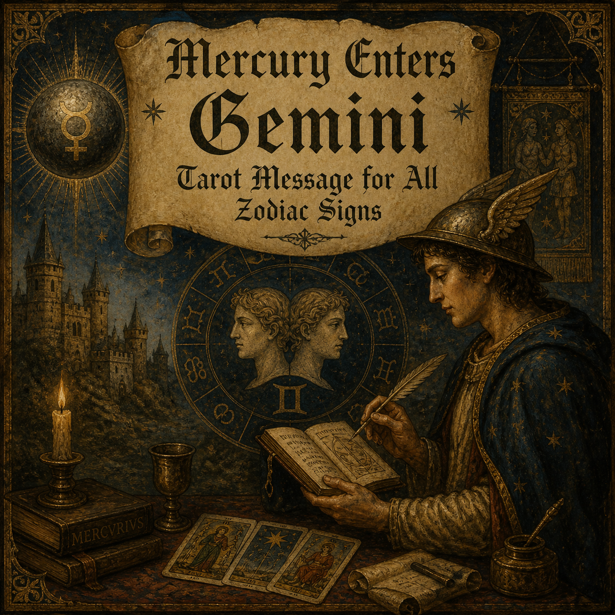 Mercury Enters Gemini Tarot Message