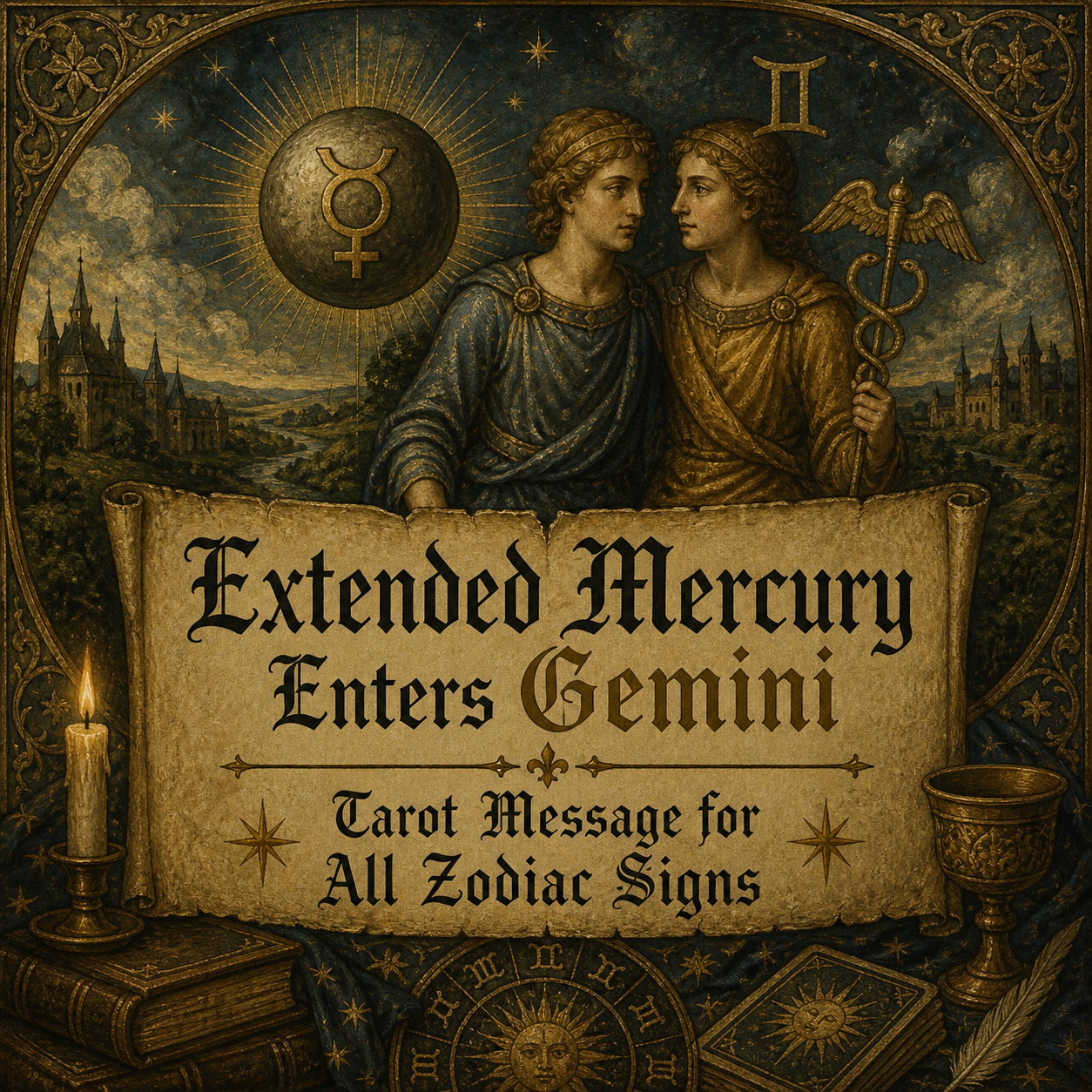 Extended Mercury Enters Gemini Tarot Message