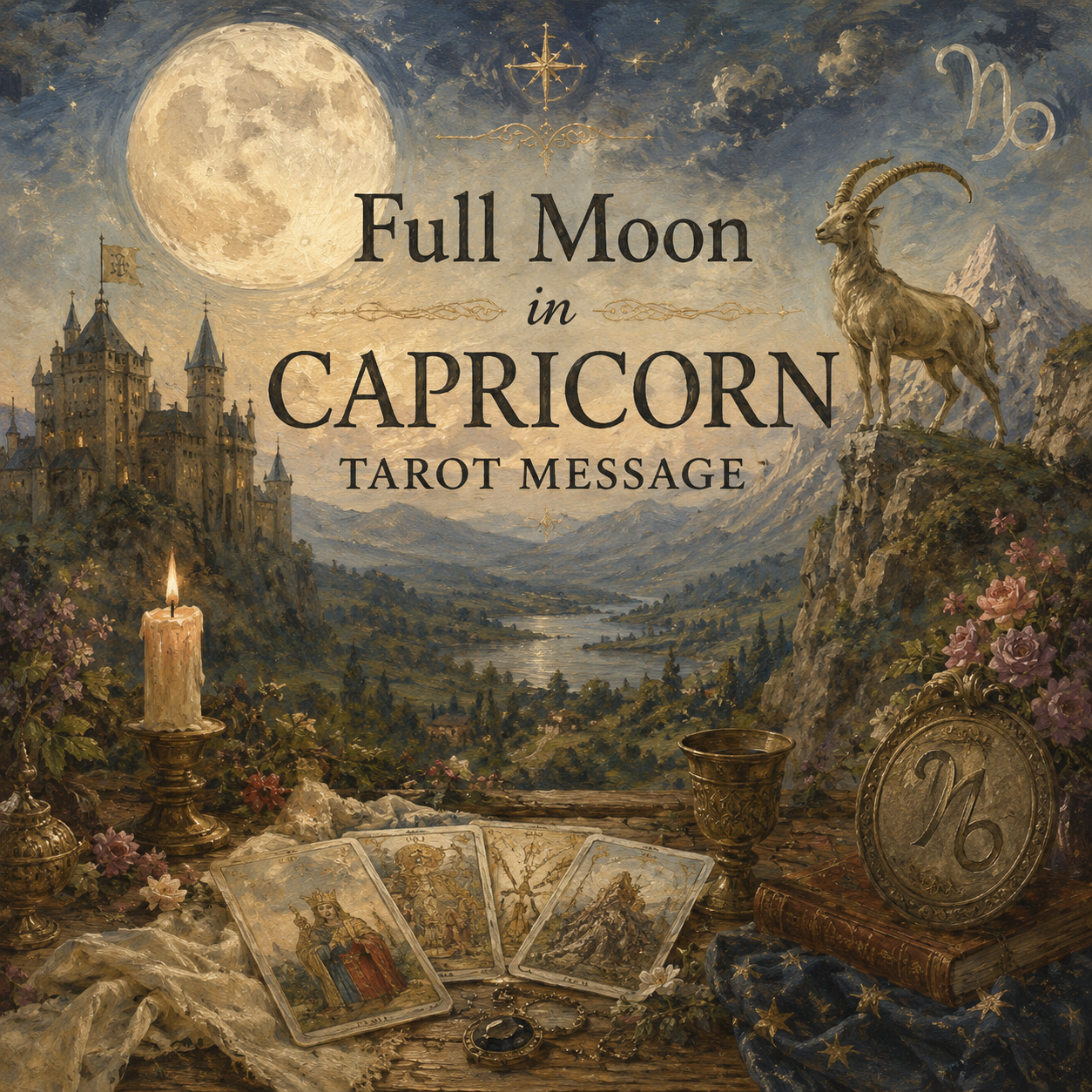 Full Moon in Capricorn Tarot Message