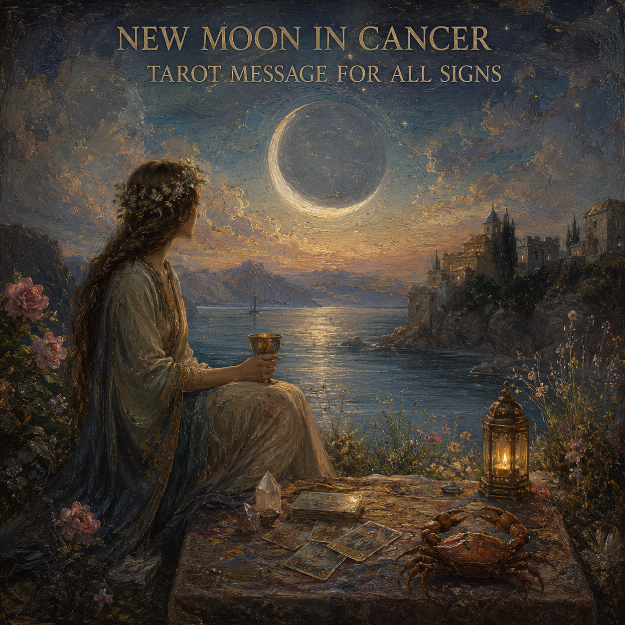 New Moon in Cancer Tarot Message