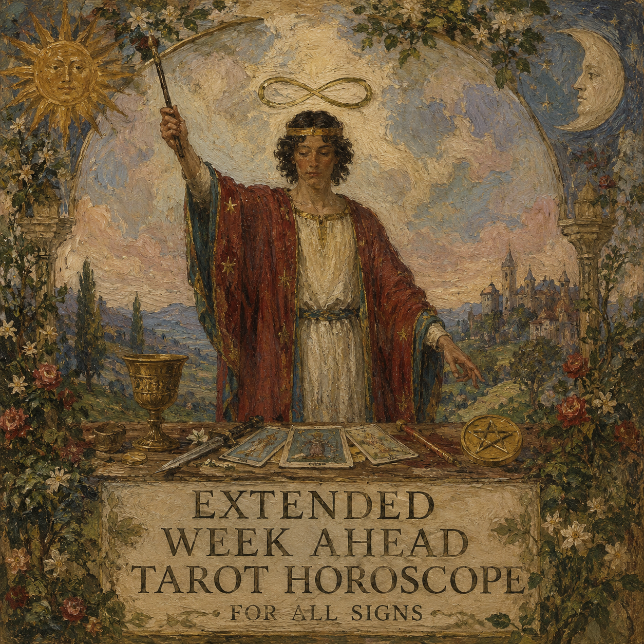 Extended Week Ahead Tarot Horoscope