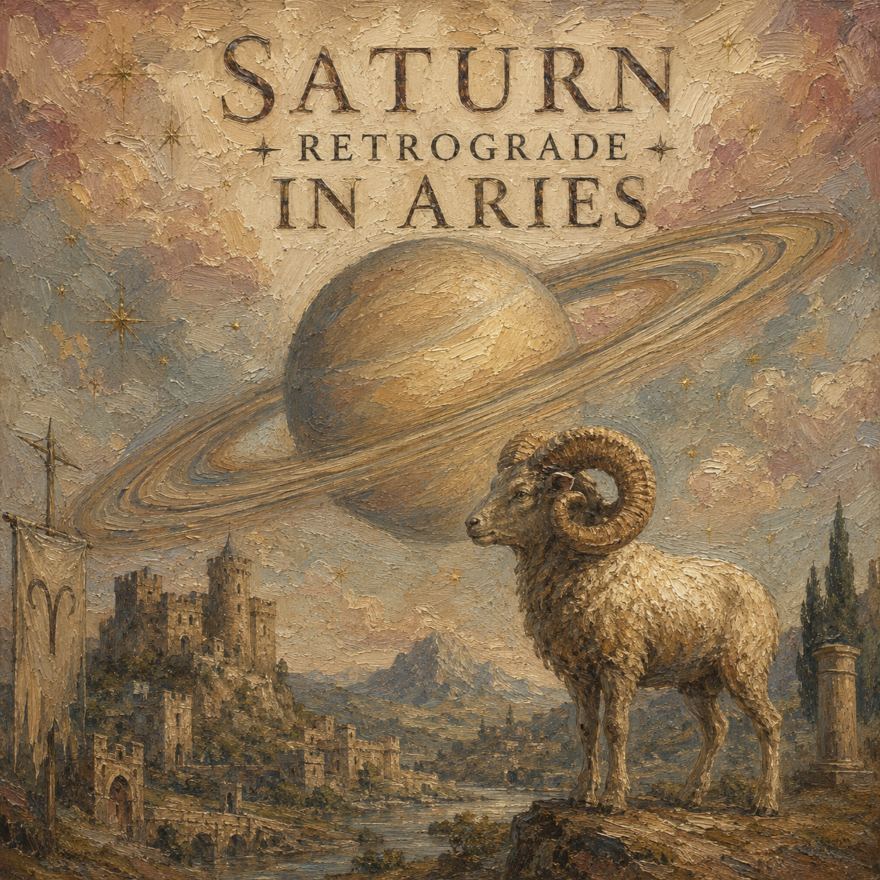 Saturn Retrograde in Aries: Guide for Every Rising Sign