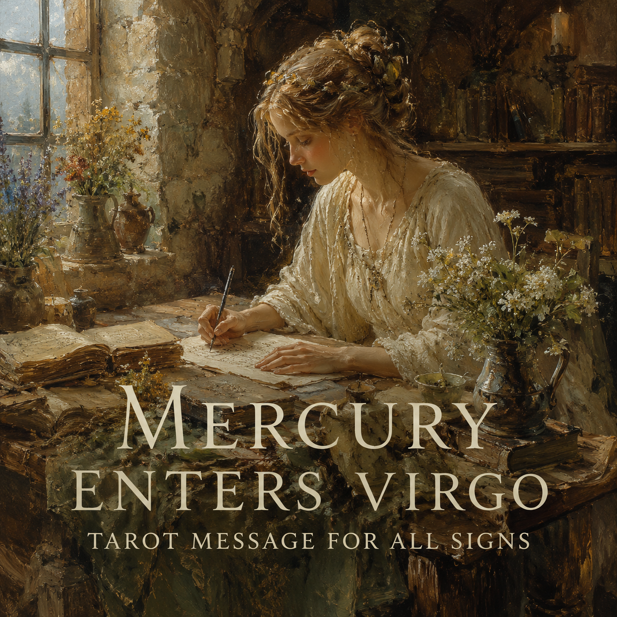 Mercury Enters Virgo Tarot Message