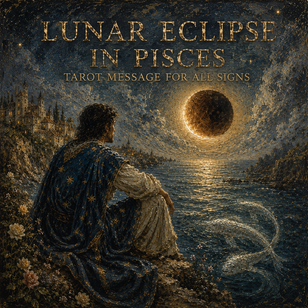 Lunar Eclipse in Pisces Tarot Message