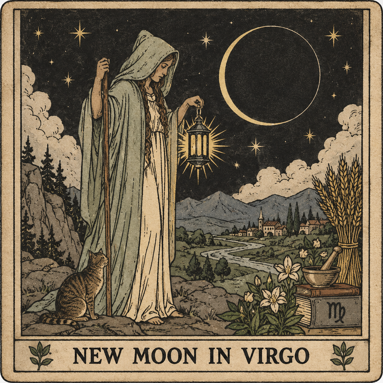 Extended New Moon in Virgo Tarot Message