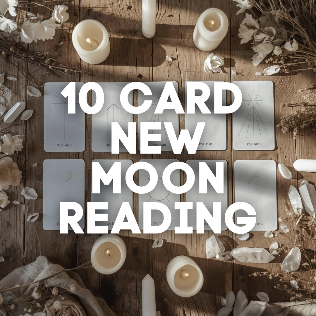10 Card New Moon Tarot Reading