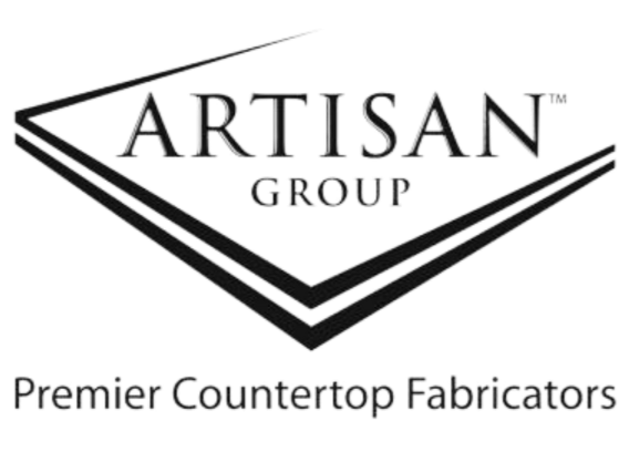 Logo for Artisan Group with the tagline 'Premier Countertop Fabricators'.