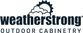 Close-up of a MacArthur Foundation logo with blue background and white text reading 'MacArthur Foundation, old is cool, ZAZIMENT'.