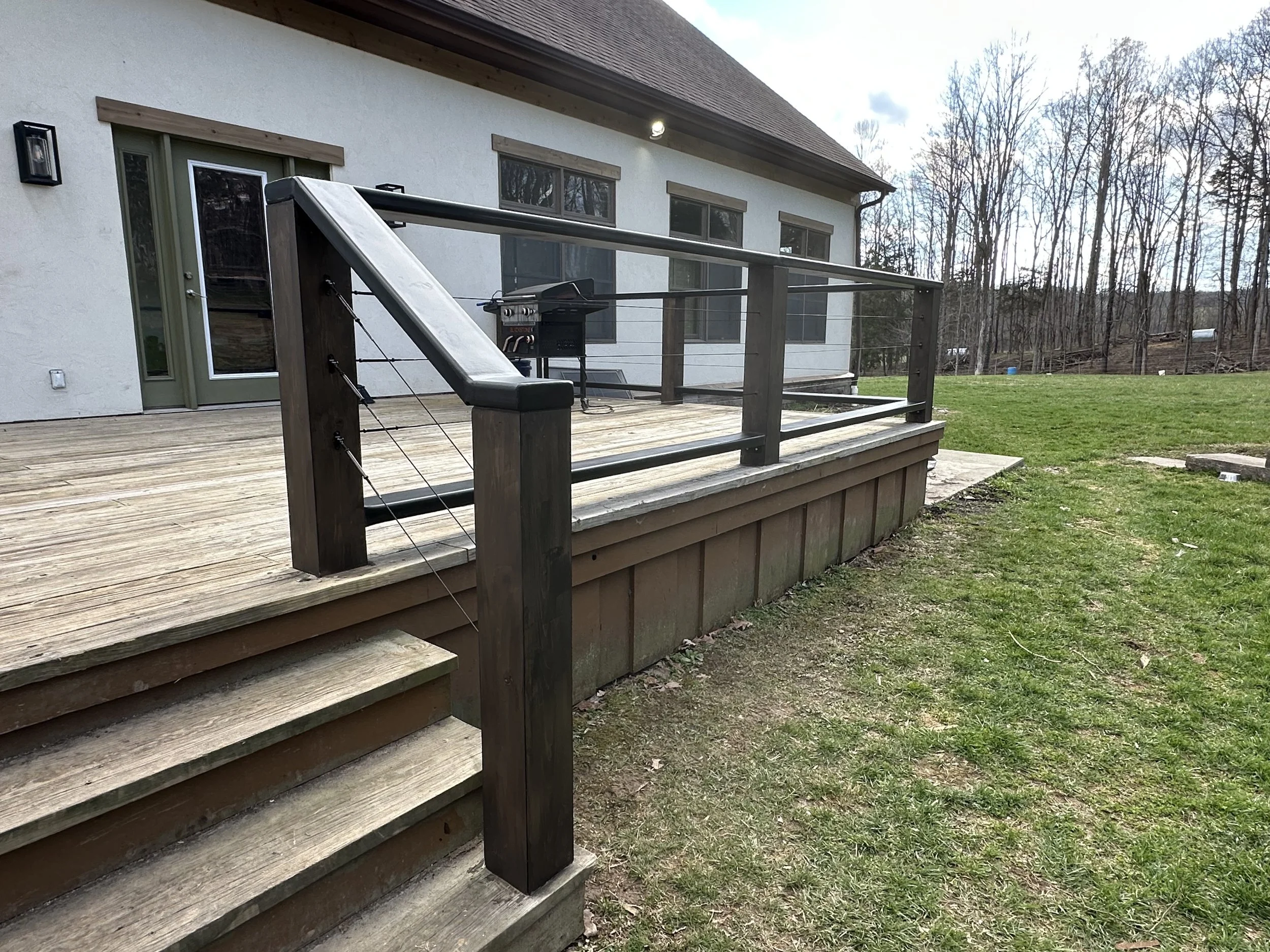 Cable Patio Railings