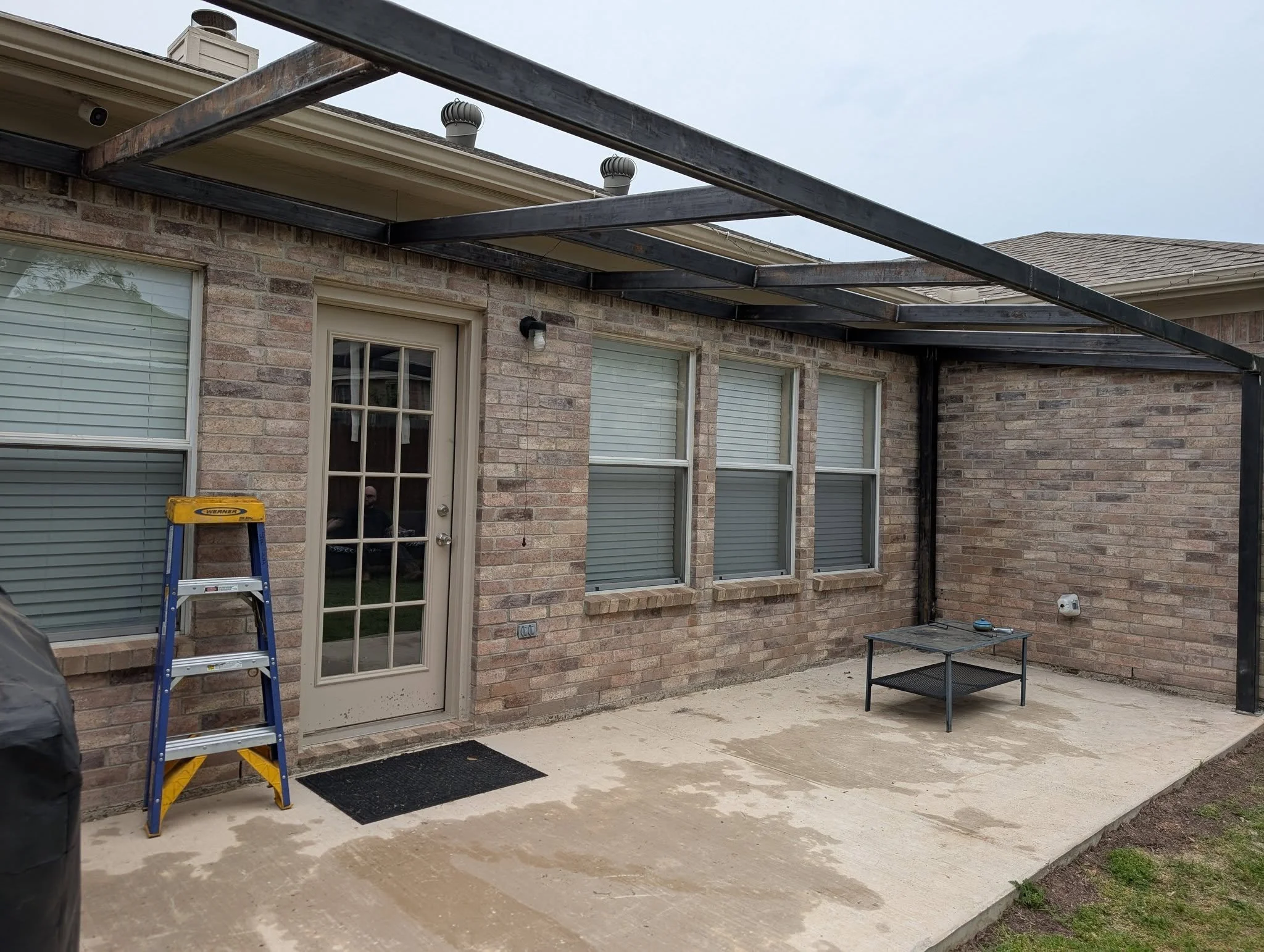 Custom Welded Patio Awning