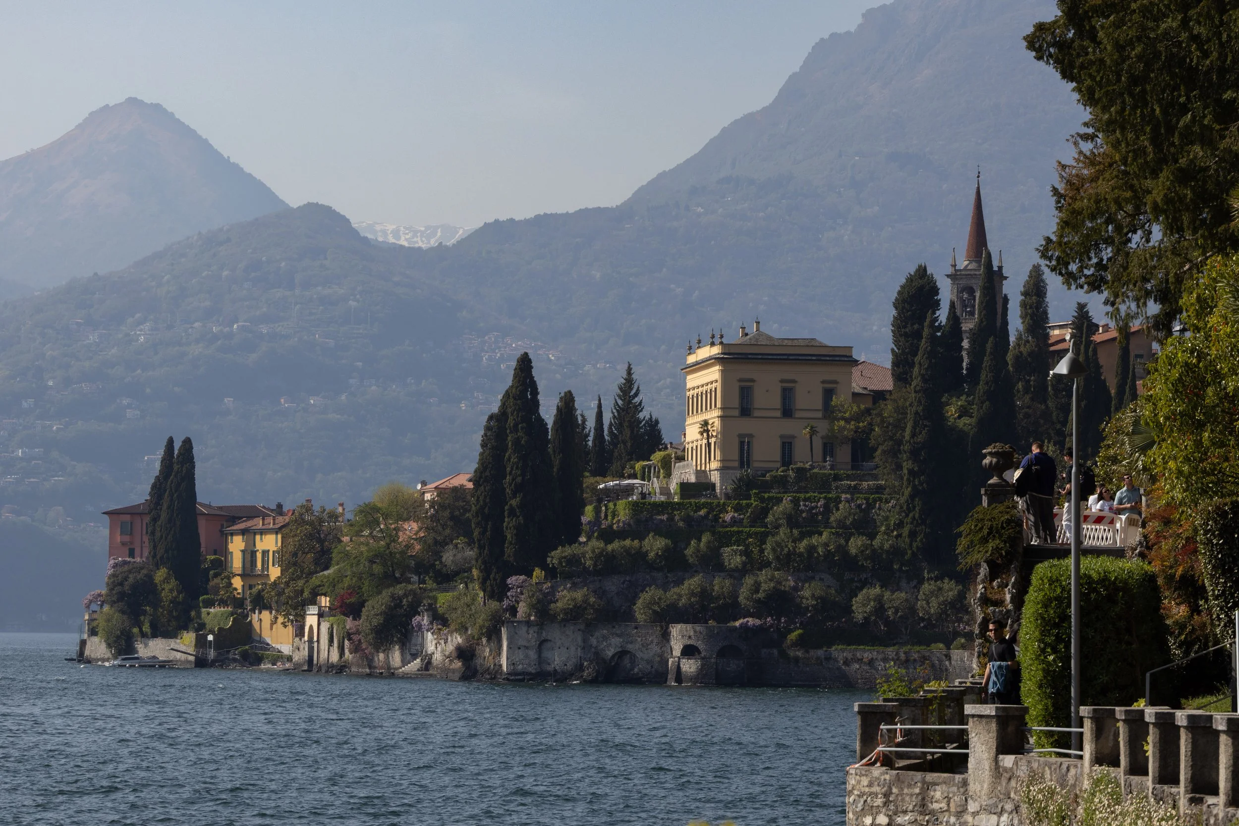 Varenna, Italy | Historic villas and lush gardens line the shores of Lake Como.