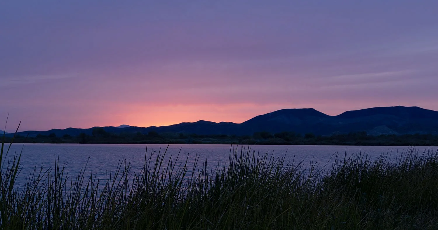 Mittry Lake, Arizona | Sunset over Mittry Lake. 