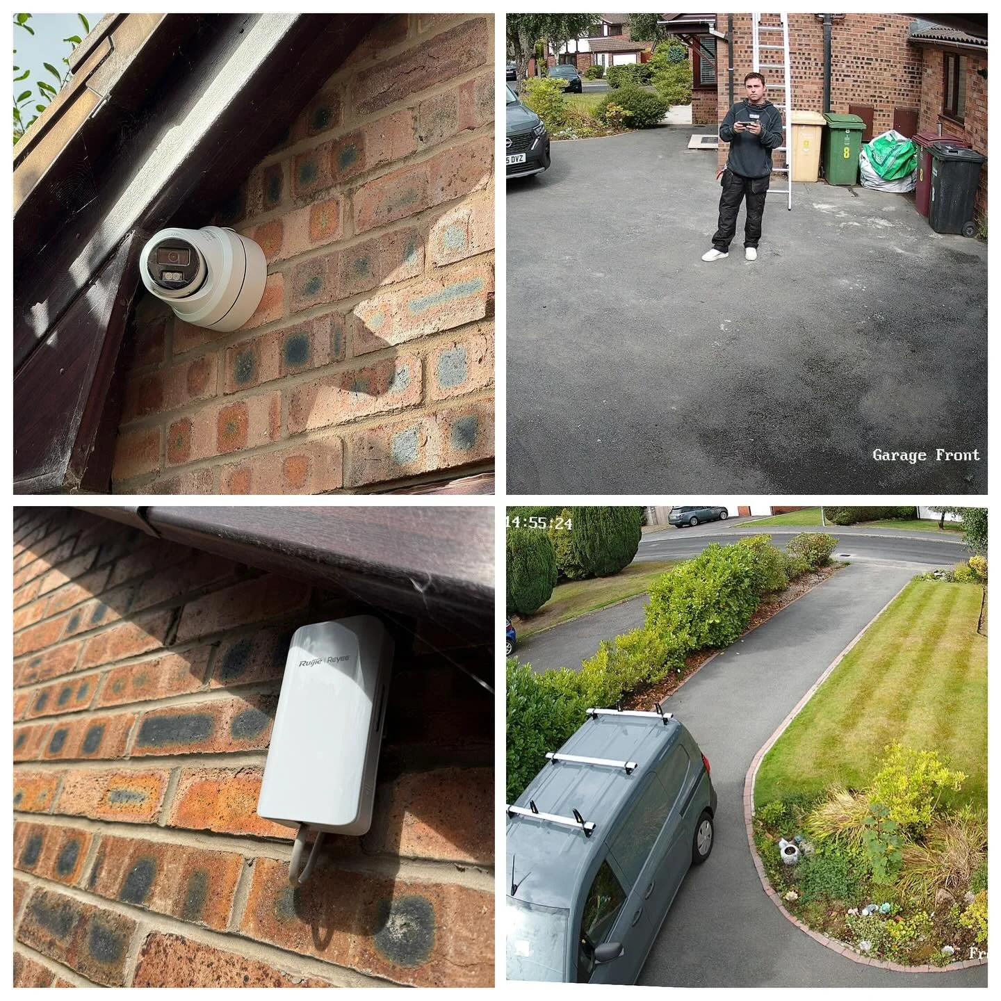 🔒 6 x 6MP IP Cameras Installed in Bolton! 📸
We’ve just completed another CCTV installation in Bolton, this time with 6 high-quality 6MP Hilook IP cameras. The picture clarity and value for money on these cameras is seriously impressive. 👌
To