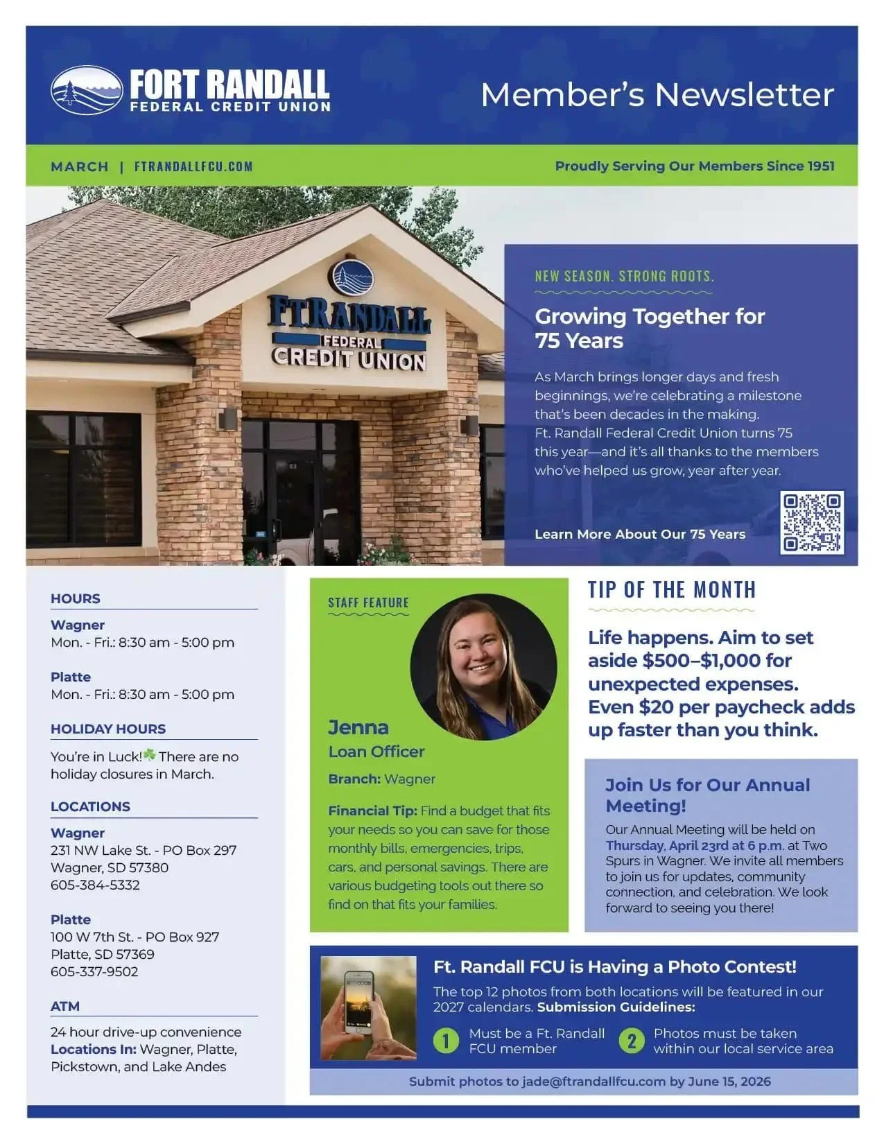March Newsletter