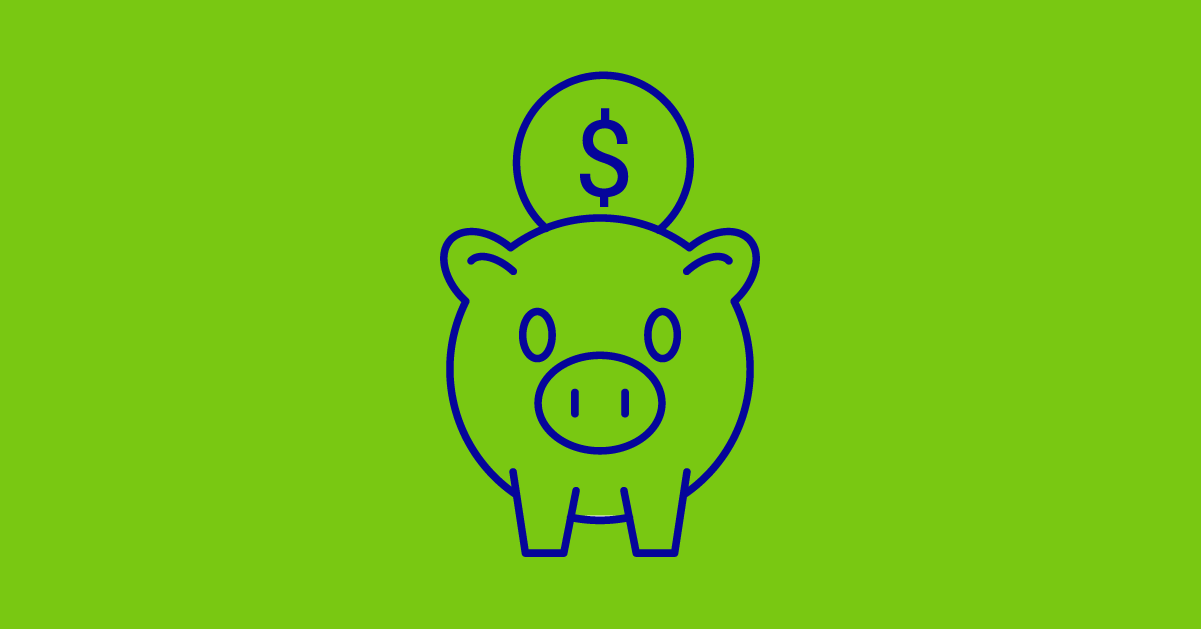 graphic of a piggy bank