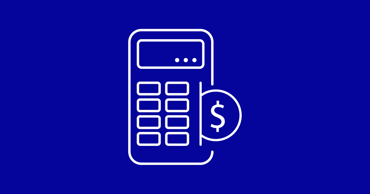 Graphic of a calculator