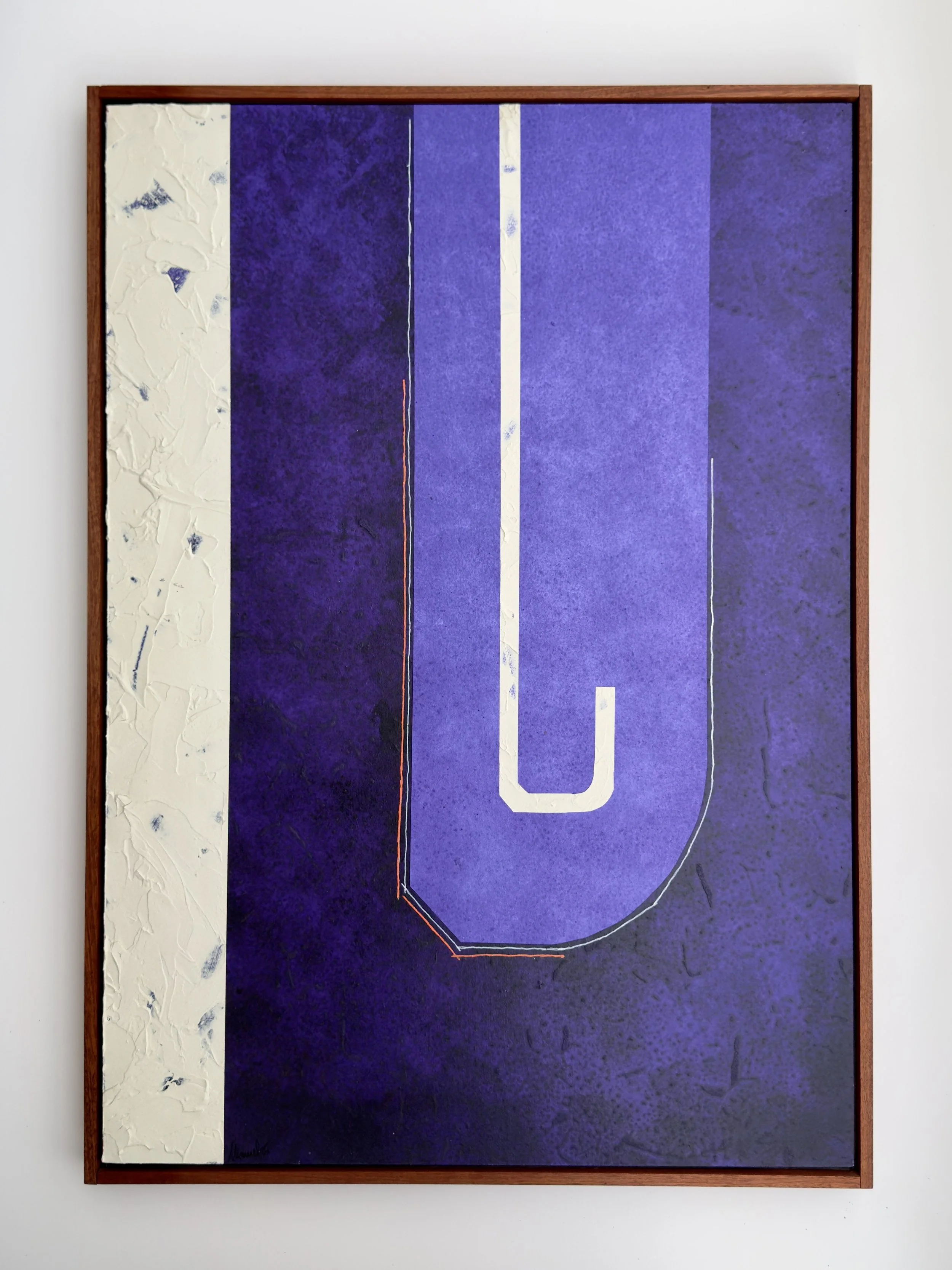 Formstudie Lavendel I; 62x87 cm; 700 €