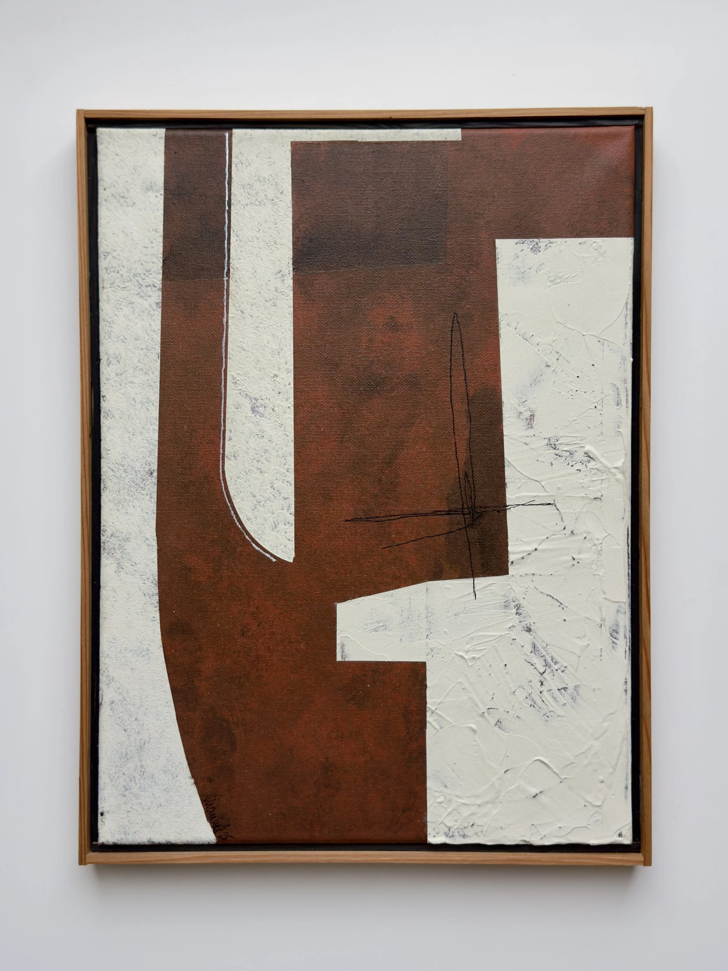 Siena gebrannt; 32x42 cm; 390 €