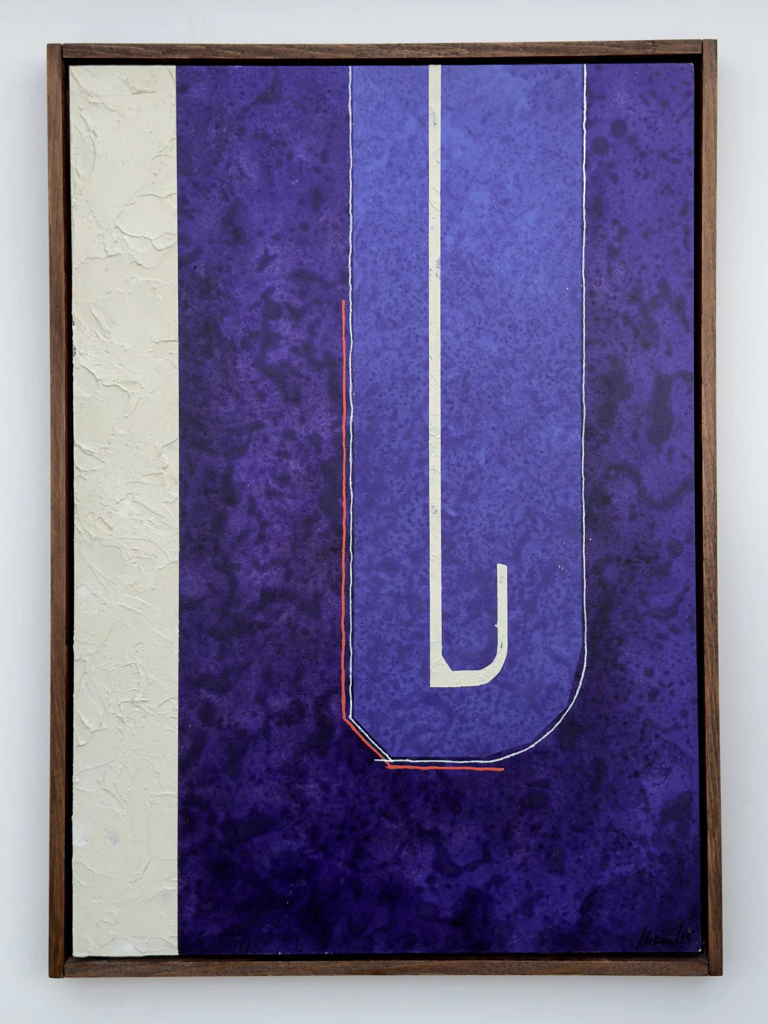 Formstudie Lavendel II; 45x62 cm; 500 €